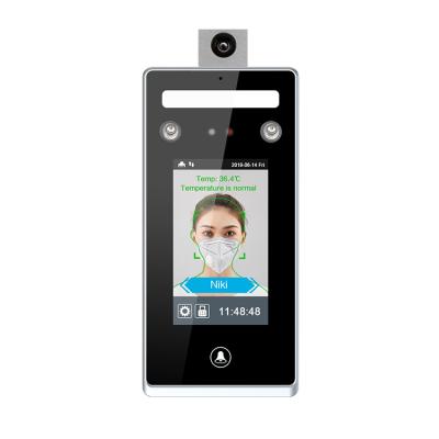 China time & Quick Assist Access Control Face Recognition Temperature Measurement for sale