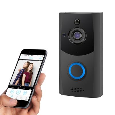 China 2020 Wireless Smart Camera Doorbell Integrated with Camera and Intercom Smartphone Control for sale