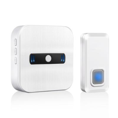 China Door Bell IP55 Wireless Connection Wireless Indoor Chime Tramsnitter Customized Receiver for sale