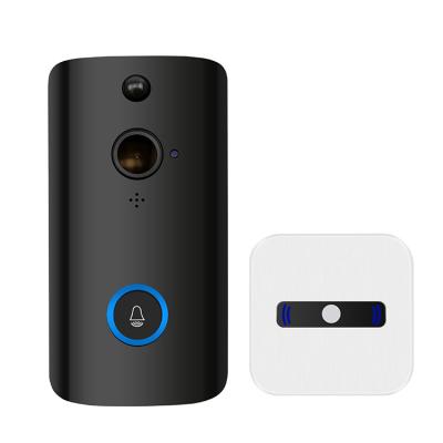 China Smart Wireless Video Doorbell Phonecall Battery Doorbells WIFI voice two way video chargeable wifi two way audio for sale