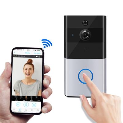 China WIFI Smart Video Door Bell WVD07 Low Battery Consumption 166 Degree Video Phone Doorbell for sale