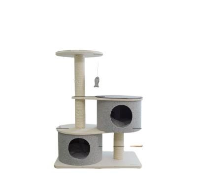 China Sustainable Multilevel Furniture Cat Activity Tower for sale