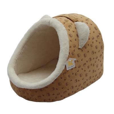 China Hot Selling Cat Beds Luxury Sustainable Calming Dog Kennel Pet Beds For Cats for sale