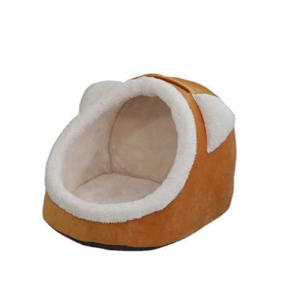 China High Quality Soft Stocked Cat Beds Luxury Non Slip Pet Beds For Cat And Dogs Small Animals for sale