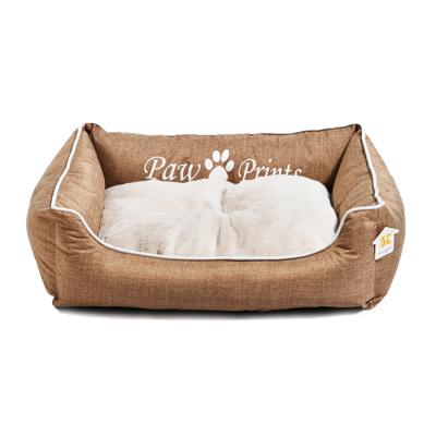 China New Style Pet Sofa Bed Memory Foam Breathable Viable Non Slip Dog Deds Pet Bed Mat House for sale