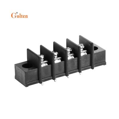 China PA66 Golten GT25C-A 7.62mm Launch Barrier Terminal Block Manufacturer for sale