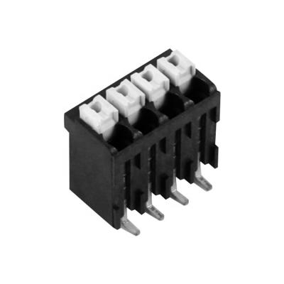 China LCP 3.5mm PCB Spring Clamp Terminal Block Carton Box Electrical Terminal Block for sale