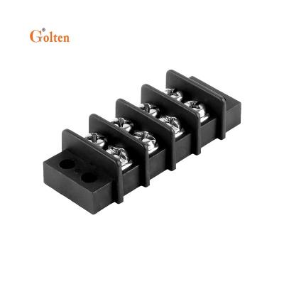 China PBT 9.25mm Pitch PCB Terminal Blocks, Double Row Terminal Blocks, Barrier Terminal Blocks for sale