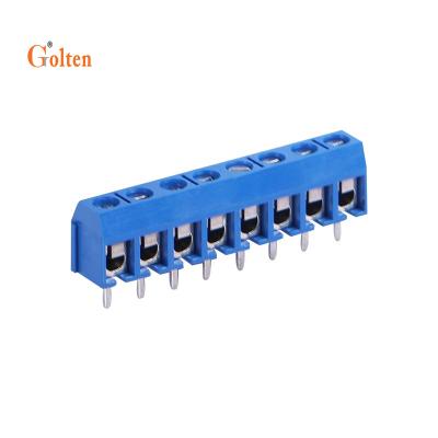 China Industrial Automation PCB Screw Terminal Blocks 5.0 Electrical Terminal Block for sale