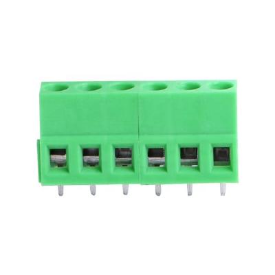 China PA66 golten PCB 5.0mm connector terminal block Golten Carton Box Screw Terminal blocks for sale