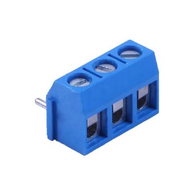 China PBT 5.00mm PCB Screw Terminal Block Golten Carton Box Screw Terminal blocks for sale