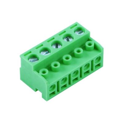 China PA66 GOLTEN 5.00mm PCB Screw Terminal Block Golten Carton Box Screw Terminal blocks for sale