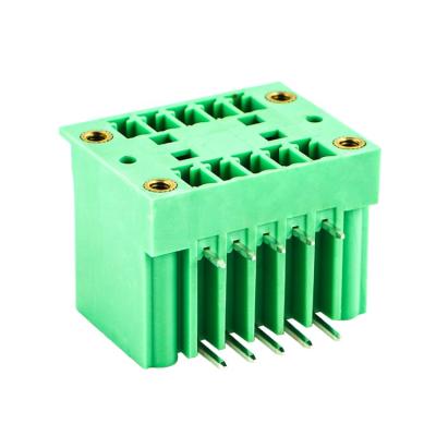 China PA66 Golten 3.81mm 300V 8A PA66 Electrical Terminal Block Connector for sale