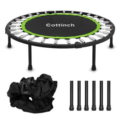 China Without Net Outdoor Rebounder Adults Child Mini Trampoline Indoor Fitness Mini Trampoline 40in Fitness Protector for sale