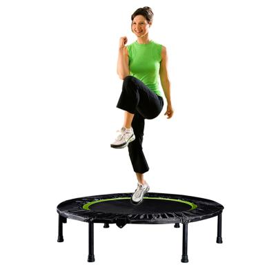 China Without Protective Net 40 Inch Foldable Trampoline Outdoor Indoor Professional Round Fitness Trampoline Jumping Bed For Sale for sale