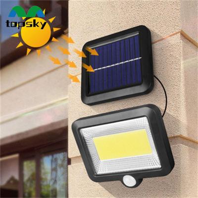 China Borosilicate Glass Solar Lighting Waterproof Sensor Solar Light COB LED Light Split induction Wall Lamp Solar 100 LED Garden Solar Light for sale