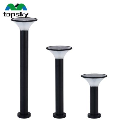 China Garden Modern Round 5W Landscape Bollard Light Outdoor Waterproof Led Solar Garden Lights For Garden Courtyard for sale