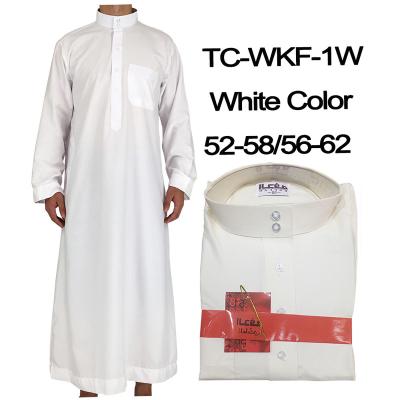 China Wholesale Casual Modern Fashionable Islamic Clothing Middle East Muslim Thobe Men's Muslim Thobe for sale