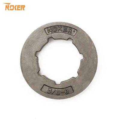 China Professional 2-Stroke NOKER Chainsaw Spare Parts Wholesale Gasoline Chainsaw 3/8-8 Sprocket Rim for sale