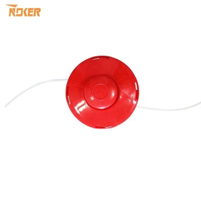 China High Quality 2-Stroke NOKER Grass Trimmer Spear Parts Red Trimming Cutter Head for sale