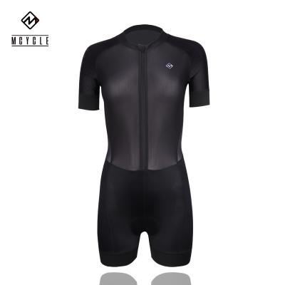 China Breathable Trisuit Breathable Quick Dry Triathlon Sleeve Shorts Elite Women's Skin Cycling Suit for sale