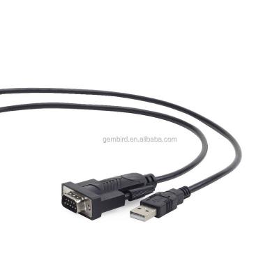 China 1.5m USB to DB9M Serial Port Converter Cable UAS-DB9M-02 for sale