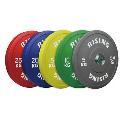 China Modern Style Customizable Premium Custom Competition Weightlifting Weights Urethane Bumper Plates for sale