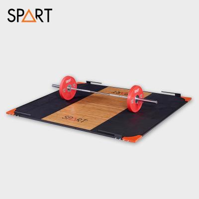 China Durable Wholesale Custom Gym Weightlifting Equipment Heavy Duty Gym Weightlifting Platform for sale