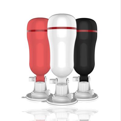 China Textured Electric Masturbator For Man USB Rechargeable Male Masturbator Hands Free Male Masturbation Cup for sale