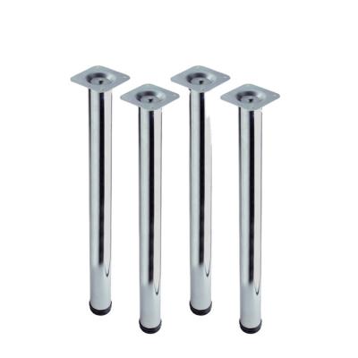 China EUROPEAN ROTHLEY Custom Iron Furniture Chrome Dining Stainless Steel Gold Metal Office Glass Brass Tube Pipe Cylinder Stand Table Leg for sale