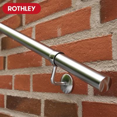 China Modern ROTHLEY Wall Mounted Stainless Steel Handrail for Outdoor Stairs Garden Doorway for sale