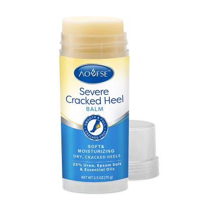 China Moisturzing Moisturzing Natural Organic Natural Private Label Softens Healthy Foot 25% Urea Hydrates Dry Cracked Feet Cracked Heel Repair Balm for sale