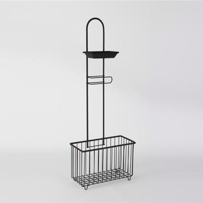 China Modern toilet paper holder holder with shelf for sale