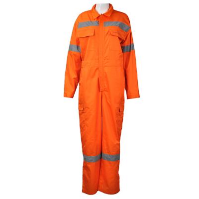 China 2022 orange factory size functional professional flame retardant waterproof coverall plus low price reflective for sale