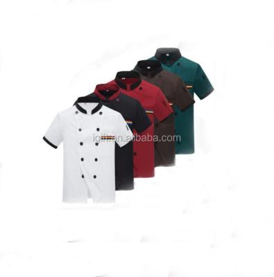 China restaurant & Low MOQ Product Bar Chef Uniform Designs Sexy Modern Restaurant Uniforms Waiter Custom Western Jacket Coat for sale