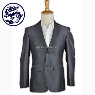 China Custom Bank OEM SEDEX Factory Audit Product Recycle Plastics RPET Men Office Bank Casual Uniform With Blazer for sale