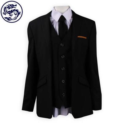 China Bank Custom Design SEDEX Factory Small MOQ RPET Men Office Bank Casual School Uniform Audit Cloth With Blazer for sale