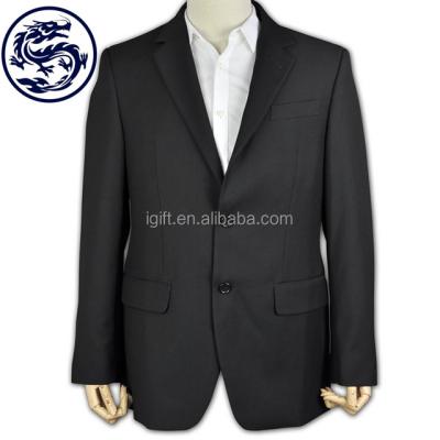 China Custom Bank FAMA RPET Materials Recycle Plastics RPET High Quality Mens Business Suit Cheap Blazer for sale