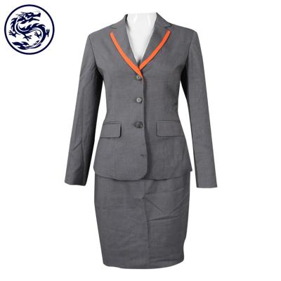 China BSCI Sedex bank factory no min custom made bank uniform design for women high quality OEM bank uniform for sale