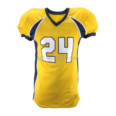 China Free Sample Antibacterial FAMA Custom Design Your Own All American Football Wear Custom Sublimated Gear Jersey for sale