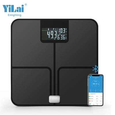 China New Arrival Viable Wholesale Smart Body Fat Hydration Weight Scale BMI Health LED Body Fat Monitor for sale