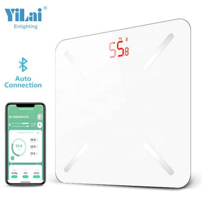 China The New Original Sustainable Bathroom LED Display Smart Body Scale Digital Composition Weighing Body Fat Scale for sale