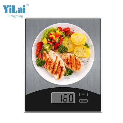 China Low Price Electronic Weight Stainless Steel Fashion Digital Weight Food Kitchen Measuring Scale For Cooking 8kg for sale