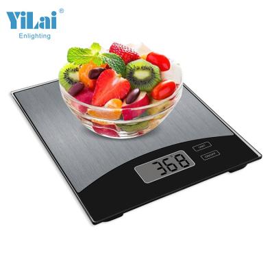 China Weight Measurement Fashion High Accurate Digital Food Scale Stainless Steel Material Electronic Kitchen Scale for sale