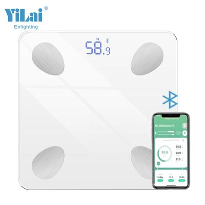 China OEM Bathroom High Quality Sustainable Glass Electronic Digital Scale BMI Smart Personal Weighing Weight Scale for sale