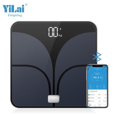 China Newest OEM/ODM Digital Bathroom Large Digital Scale with LCD Large Electronic Display Electronic Scale 300x300x18mm for sale