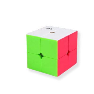 China Toy Custom Toys qiyi 2x2x2 cube qidi s speed educational magic cube with window box for sale