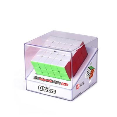 China Educational Toy Hot Selling Qiyi Ms Magnetic 5x5 6.2cm With Transparent Box for sale