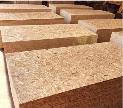 China 680 MDI Glue Modern High Density Fireproof Moisture Proof Pine OSB Formaldehyde Free Board for sale