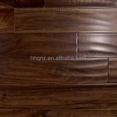 China / Acacia Cafe Style Hand Scraped Engineered T&G Hardwood Flooring for sale